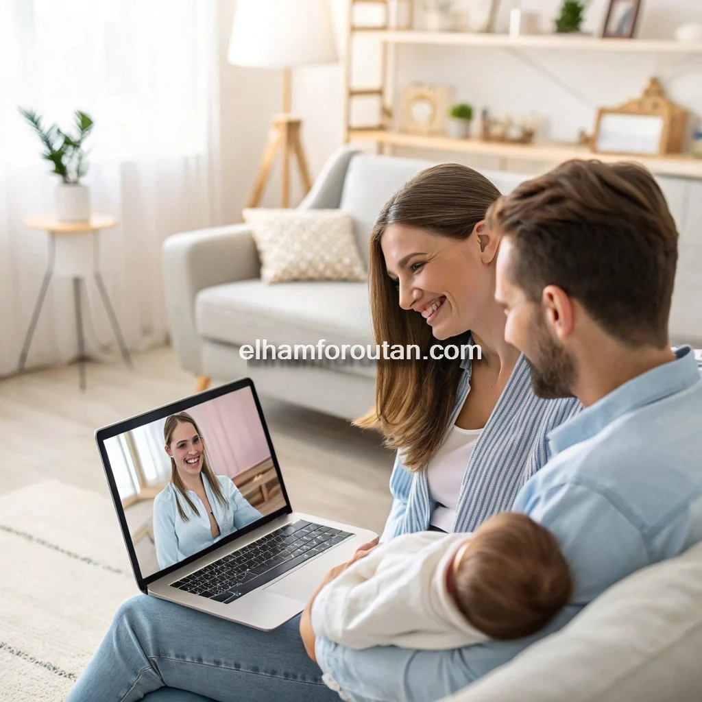 عکس الهام فروتن مشاوره آنلاین خانواده بعد از تولد فرزند در تهران سعادت آباد